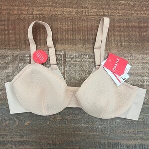 Spanx Women's Sheerflex Fit to You Bra Champagne Beige Size L D-DD